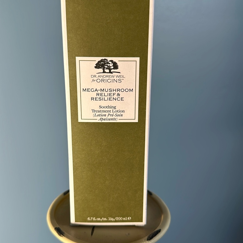 ORIGINS Mega-Mushroom Soothing Treatment Lotion 6.7 Oz NEW/BOXED